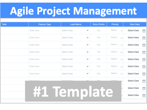 Agile Project Management Thumbnail Template | Praxie