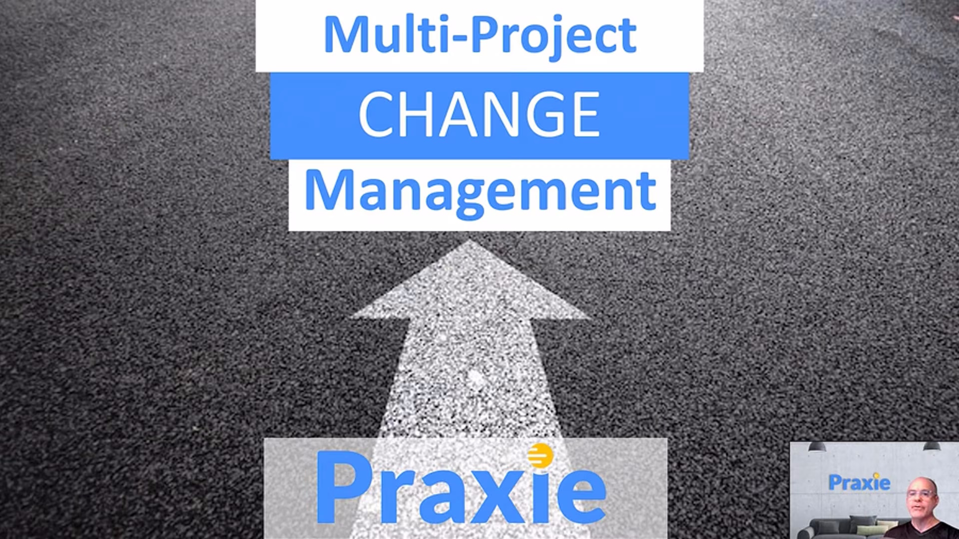 Praxie AI change management software interface.