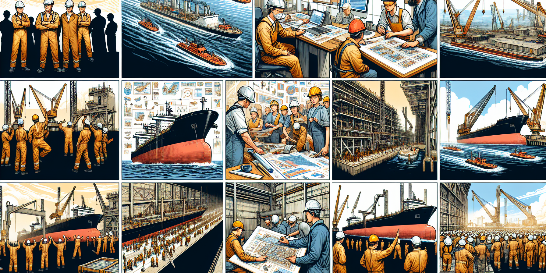 unique problems in shipbuilding industry