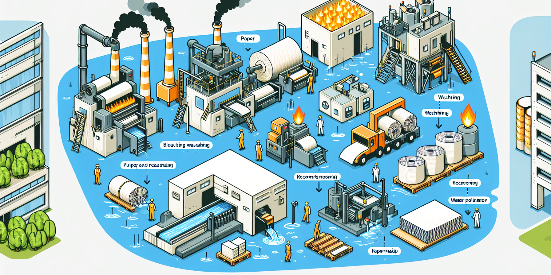 challenges in paper and pulp manufacturing industry