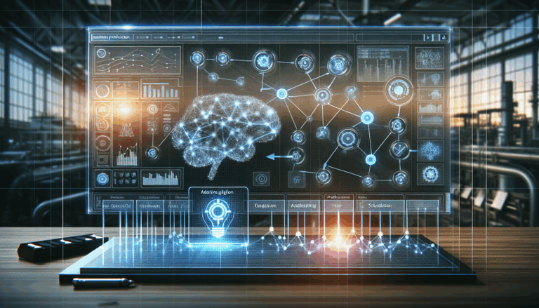 intelligent production scheduling tool