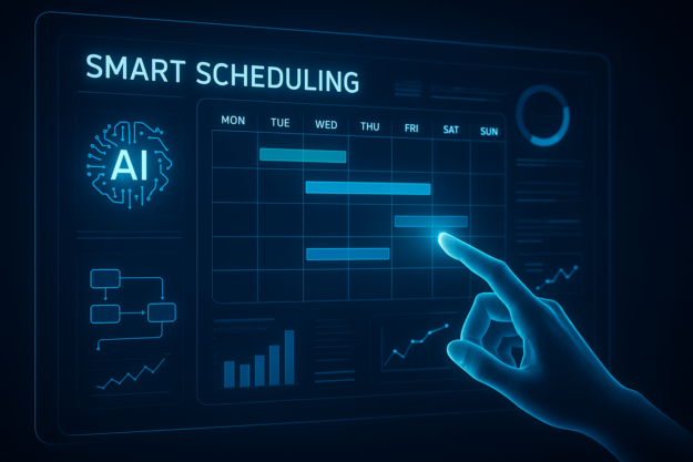 interactive smart scheduling interface