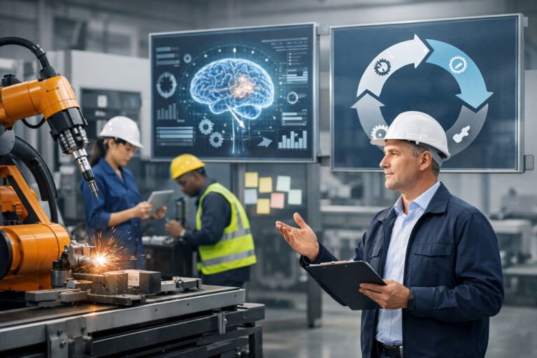 Manufacturing Change Management for AI Kaizen Success