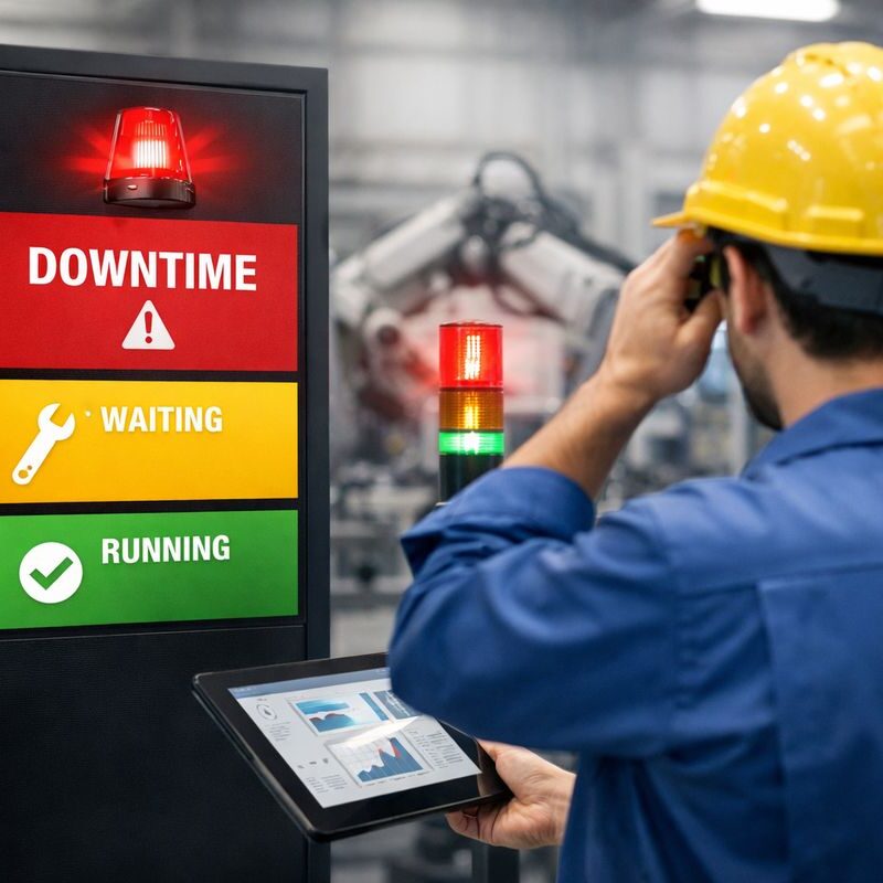 Factory Downtime: How Digital ANDON Cuts Response Time
